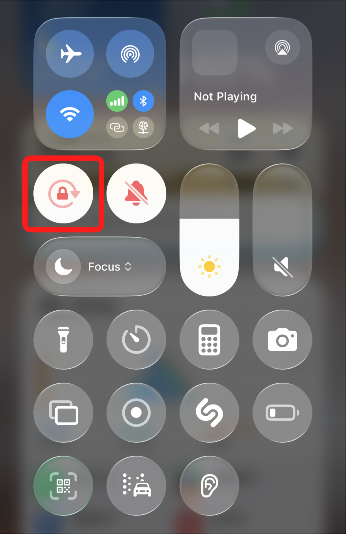 iPhone 竖屏方向锁定
